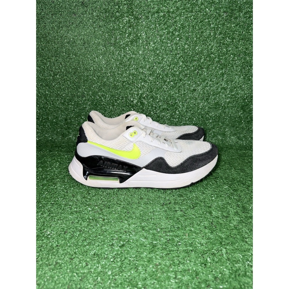 Nike Air Max SYSTM Mens Size 9.5 Neon Grey Black Running‎ Shoes Comfort Sneakers